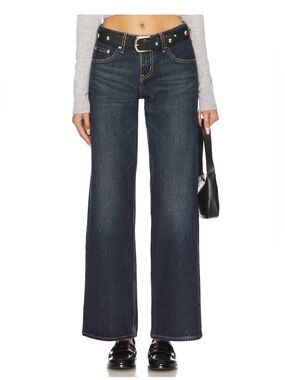 Levi’s Low Loose Jeans in Tomorrow Morning Dark Wash sz 24 x 30